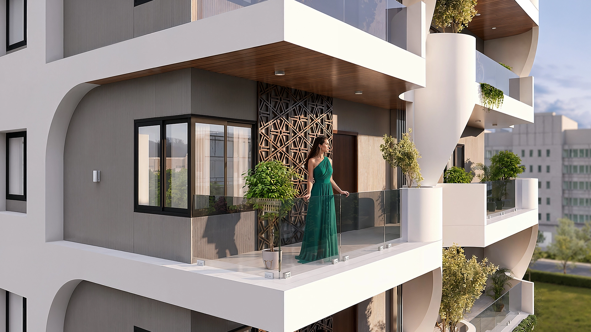 Siyal balcony view